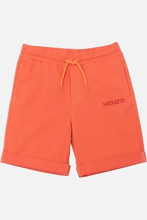 Kenzo Kids Embroidered Logo Shorts - - Size: 4