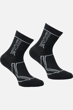 Regatta Great Outdoors Childrens/Kids 2 Season Coolmax Trek & Trail Socks - - Size: 13-2 child uk