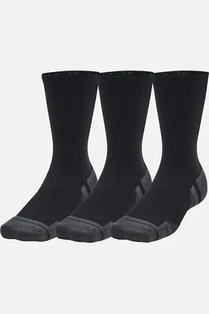 Under Armour Unisex Adult Performance Tech Crew Socks (Pack of 3) - - Size: 8/8.5/9.5/9/14.5/15/15.5/16/13/13.5/14