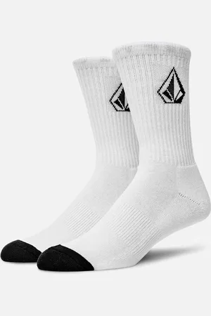 Volcom Full Stone 3 Pack Socks - White