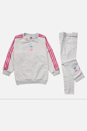 adidas FURTHER REDUCED PRICE FROM £33.95 NOW ONLY £24.95 £Girls Originals Legging Set - Size: 3-6MTHS