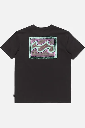 Billabong Kids Crayon Wave Short Sleeve T-Shirt - - Size: 4 years/2 years/3 years