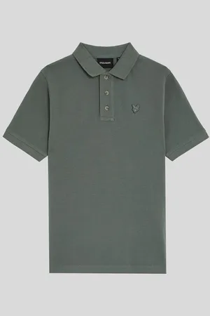Lyle & Scott Kids Linen Polo Shirt - - Size: 8/9 y