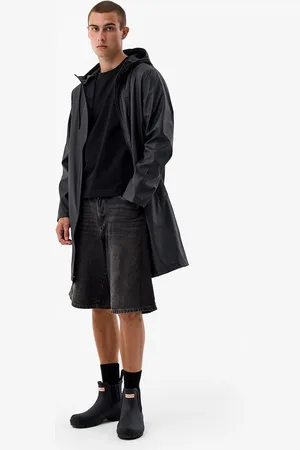 Hunter Unisex Andrea PU Rain Coat - Size: Regular/10/36