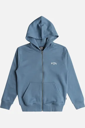 Billabong Kids Arch Hooded Full Zip Hoodie - - Size: 8 yrs