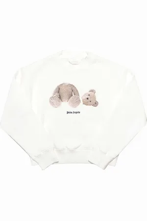 Palm Angels Juniors Bear Crewneck Sweatshirt - - Size: 4 years