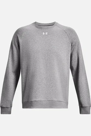 Under Armour Unisex Adult Rival Fleece Crew Neck Sweatshirt - - Size: 38/Regular/12