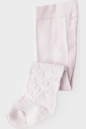 NAME IT Baby Bobba Pantyhose Sock Winsome Orchid - - Size: 9-12 months