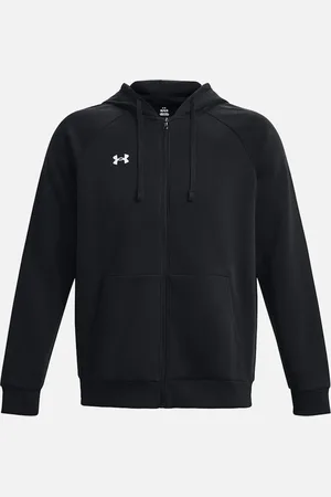 Under Armour Unisex Adult Rival Fleece Full Zip Hoodie - - Size: Regular/36/10/8