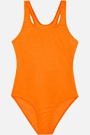Regatta Girls Katrisse Floral Textured One Piece Swimsuit - - Size: 5 years/6 years