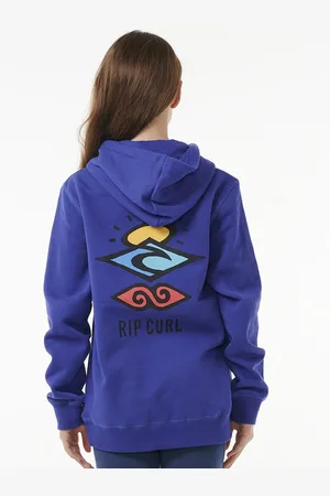 Rip Curl Rip Curl Kids Search Icon Pullover Hoodie - - Size: 8 yrs