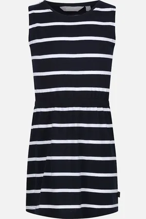 Regatta Girls Beylina Stripe Dress - - Size: 3 years/4 years
