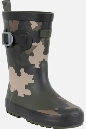 Trespass Childrens/Kids Puddle Camo Wellington Boots - - Size: 9