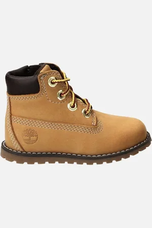 Timberland Kids Pokey Pine 6 Inch boot - Wheat - - Size: 7