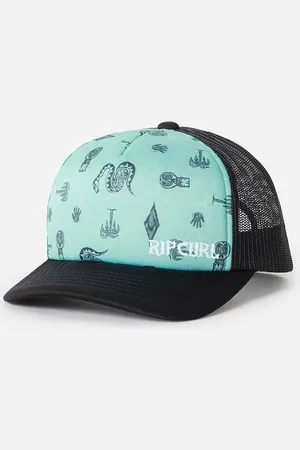 Rip Curl Rip Curl Kids Weekend Snapback Trucker Cap Hat - - Size: ONE size