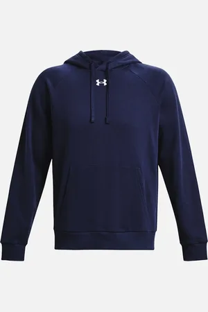 Under Armour Unisex Adult Rival Fleece Hoodie - - Size: 44/Regular/18/20