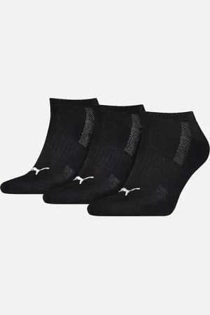 PUMA Unisex Adult Cushioned Trainer Socks (Pack Of 3) - - Size: 2.5/3/3.5/4/4.5/5