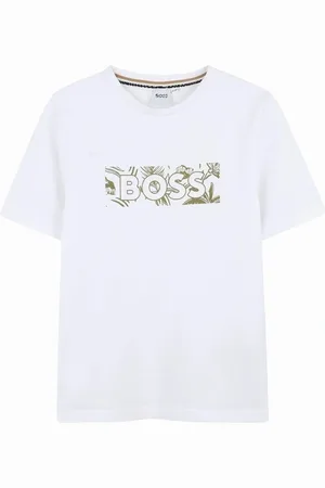 HUGO BOSS Boss Kids Branded T-Shirt - Size: 4Y