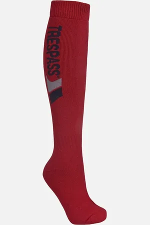Trespass Adults Unisex Tech Luxury Merino Wool Blend Ski Tube Socks - - Size: 9/12 uk