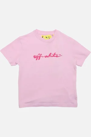OFF-WHITE Juniors Script T-Shirt - - Size: 4 years