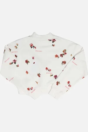Palm Angels Juniors Allover Print Flower Sweatshirt - - Size: 4 years