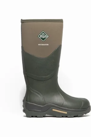 Muckboot S MUCKMASTER HI Unisex Wellington Boots Moss - - Size: 8/8