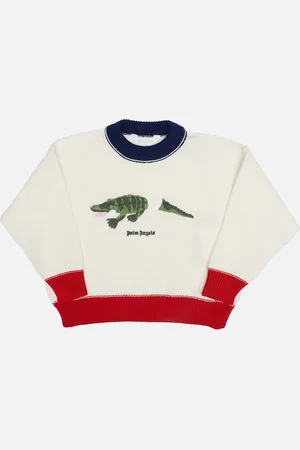 Palm Angels Juniors Croco Sweatshirt - - Size: 4 years