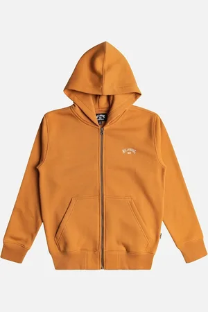 Billabong Kids Arch Hooded Full Zip Hoodie - - Size: 8 yrs