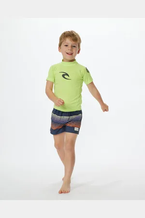 Rip Curl Rip Curl Kids Brand Wave Short Sleeve Rash Vest - - Size: 1 - 2 yrs