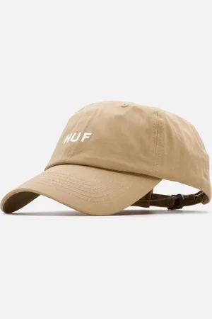 Huf OG Logo 6 Panel Cap - Biscuit