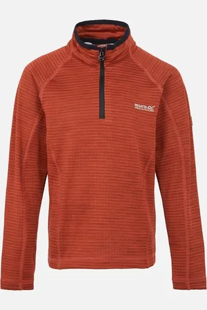 Regatta Childrens/Kids Berley Half Zip Long Sleeved Top - - Size: 11 years/12 years