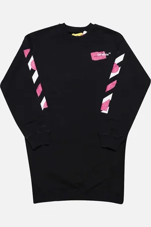 OFF-WHITE Juniors Shape Sweat Dress - - Size: 4 years