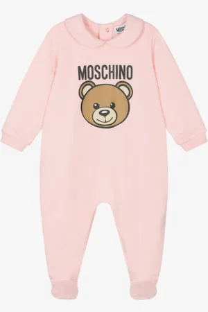 Moschino KIDS PINK BABYGROW W/GIFTBOX MUY086