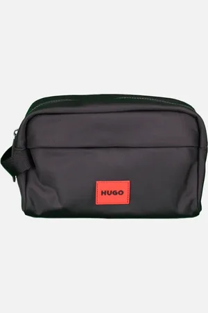 HUGO BOSS Ethon Wash Bag, Black