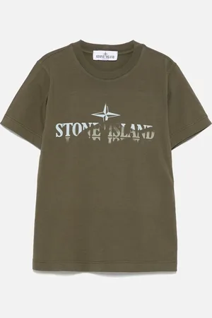Stone Island Kids Branded Cotton T-shirt - Size: 3 years