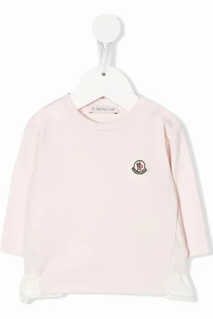 Moncler Kids Logo ls T-Shirt - - Size: 18-24M