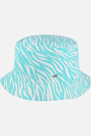 Regatta Childrens/Kids Crow Zebra Print Canvas Bucket Hat - - Size: 4 years/5 years/6 years