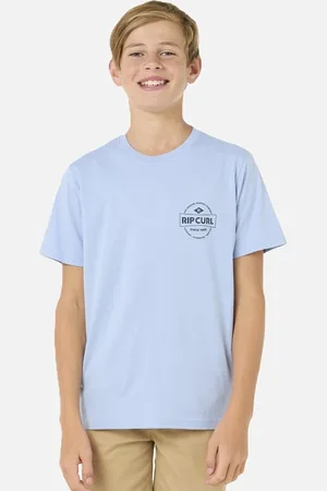 Rip Curl Rip Curl Kids Staple Short Sleeve T-Shirt - - Size: 8
