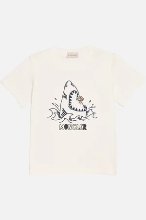 Moncler Kids Shark T-Shirt - Size: 8Y