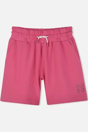HUGO BOSS Girls Logo Jog Shorts - Size: 4 years