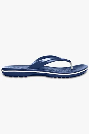 Crocs CROCBAND FLIP Unisex Flip-Flops Navy - - Size: MEN s uk 9 / women s uk 10