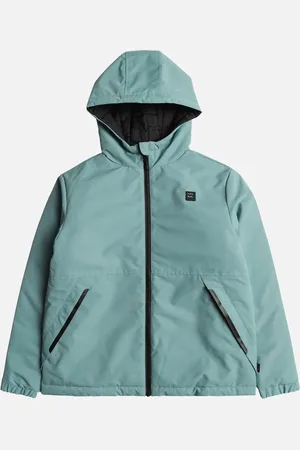Billabong Kids Transport Hooded Padded Jacket - - Size: 6 years/5 years
