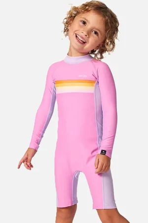Rip Curl Rip Curl Kids Rainbow Tide Springsuit Shortie - - Size: 3 years/4 years