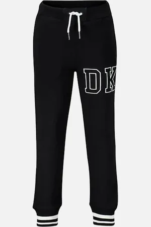 DKNY Boys Letter Design Sweat Pants - - Size: 4
