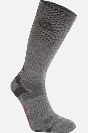 Craghoppers Unisex Adult Wool Blend Insect Repellent Advent Socks - - Size: 3/3.5/4/4.5/5/3.5/4/4.5/5/3