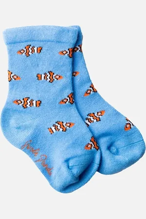 Swole Panda CLOWN FISH SOCKS KIDS - - Size: 2 years/3 years