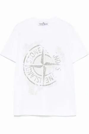 Stone Island Kids Compass Print T-shirt - Size: 3 years