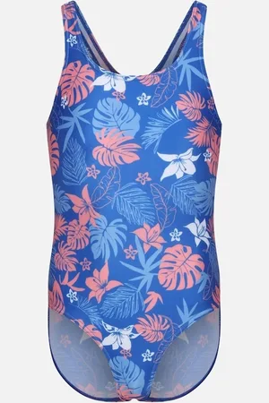 Regatta Girls Katrisse Family Hawaiian One Piece Swimsuit - - Size: 5 years/6 years