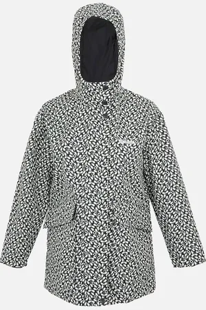 Regatta Childrens/Kids Orla Kiely Jasmine Flower Waterproof Jacket - - Size: 5 years/6 years
