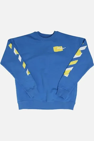 OFF-WHITE Juniors Shape Crewneck Sweatshirt - - Size: 4 years